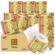 京喜小程序：Breeze 清风 卷纸 原木金装 4层140克30卷*3件