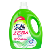 绿伞去污超人除菌除螨洗衣液4kg 玉兰幽香深层去污清洁中性机洗手洗