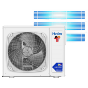 海尔（Haier）中央空调一拖三风管机4匹小多联一级能效全直流变频嵌入式智尊+RFC100MXSAVA(G)