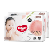好奇（Huggies） 铂金装纸尿裤小桃裤 婴儿尿不湿超薄透气柔软 M92片6-11kg
