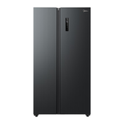20点开始、618预告、PLUS会员：Midea 美的 净味系列 BCD-605WKPZM(E) 风冷对开门冰箱 605L 黑色