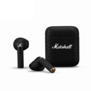 马歇尔（Marshall） MINOR III 真无线蓝牙耳机 重低音TWS音乐耳麦 3代 黑色 保税仓发货