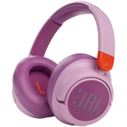 JBL JR460NC 头戴式降噪蓝牙耳机 英语网课教育学习无线耳麦学生耳机持久续航通用华为苹果小米樱花紫
