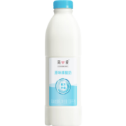 简爱 原味裸酸奶 1.08kg*1瓶 家庭装大桶酸奶 生牛乳发酵 乳酸菌