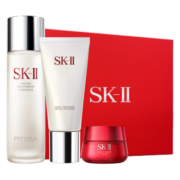 SK-II 神仙水230ml 大红瓶面霜50g 洗面奶120g sk2化妆品护肤品套装sk2套装补水保湿礼盒生日礼物sk-ii