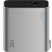 ZMI电能闪充67W套装GaN氮化镓充电器2C+1A三口 含数据线 兼容65W/30W/20W PD快充适用小米iPhoneA15ZM