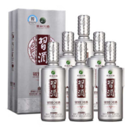 京东百亿补贴：XIJIU 习酒 银质 钻石版 53%vol 酱香型白酒 500ml *6瓶