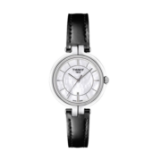 天梭（TISSOT）瑞士手表 弗拉明戈系列皮带石英女士手表 T094.210.16.111.00
