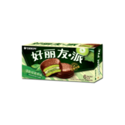 Orion 好丽友派 营养早餐点心零食 清新抹茶本味6枚216g/盒（新老包装随机发货）