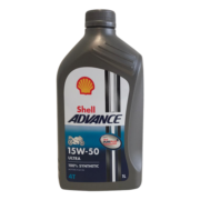 壳牌(Shell) 爱德王子  15W-50 四冲程摩托车机油 1L 欧洲原装进口