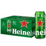 喜力啤酒（Heineken）经典500ml*10听 整箱装