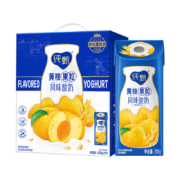 Plus会员:蒙牛（MENGNIU）纯甄黄桃燕麦口味风味酸奶 200g*10盒+凑单品