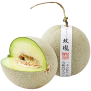 雪束冰淇淋网纹蜜瓜9斤甜瓜当季新鲜水果玫珑蜜瓜整箱 精选玫珑蜜瓜 9斤装