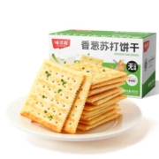 聚划算百亿补贴：味滋源 香葱苏打饼干400克/箱