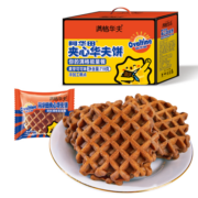 阿华田（Ovaltine）夹心华夫 整箱早餐巧克力华夫饼 西式面包早餐下午茶独立装719g