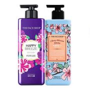 THE FACE SHOP 沐浴露套装 (浪漫邂逅香氛500ml+和风樱雪香水500ml)