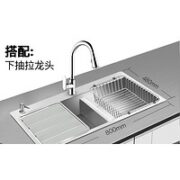 KOHLER 科勒 K-5540T-S-NA 手工大双槽