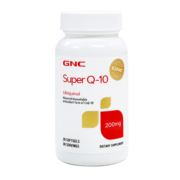 GNC健安喜 辅酶Q10泛醇软胶囊 还原型辅酶 200mg*30粒 高含量易吸收 海外原装进口