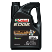 嘉实多（Castrol）全合成机油 极护EDGE 0W-20 A1/B1 SP 5Qt 美国原装进口