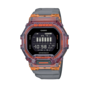 卡西欧（CASIO）G-SHOCK 防震防水蓝牙多功能计步运动轻智能手表GBD-200SM-1A5DR