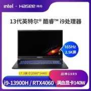 【现货】神舟战神G8R9 13代i9-13900H RTX4060显卡游戏本165Hz屏