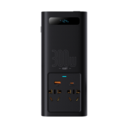倍思 车载逆变器12v转220v电源转换器纯正弦波逆变器300W大功率户外插线板汽车点烟器转换器12V车型通用