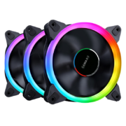 PLUS会员：SAMA 先马 光环3 RGB 120mm 机箱散热风扇 三个装 *2件