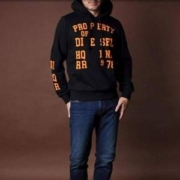 Diesel 迪赛 S-Ginn-Hood-K32 男士休闲连帽卫衣