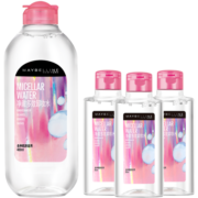 美宝莲净澈多效卸妆水685ml 敏感皮干皮 (400ml+95ml*3)