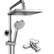 PLUS会员：KOHLER 科勒 珂悦系列 K-77365T-CP 三出水花洒套装