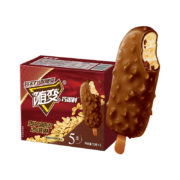 蒙牛 新说唱随变麦片脆皮口味冰淇淋70g*5支/盒  *15件（含赠）