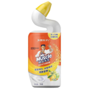 威猛先生（Mr Muscle）洁厕剂 750g*2瓶 柠檬香 洁厕啫喱洁厕灵洁厕液