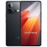 京东自营、plus会员：iQOO Neo8 12GB+256GB 夜岩 第一代骁龙8+ 自研芯片V1+ 120W超快闪充 144Hz高刷