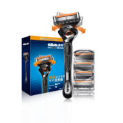 Gillette 吉列 锋隐致顺手动剃须刀（1防滑刀架+5刀头+赠洁面20g*5+剃须泡沫50g*2）