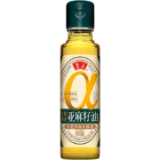 京东百亿补贴：鲁花 亚麻籽油180ml