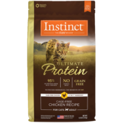 INSTINCT生鲜本能 百利猫粮高蛋白鸡肉鸭肉宠物主粮进口无谷防软便成猫粮  优质蛋白 鸡肉猫粮 10磅*2包