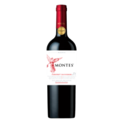 MONTES蒙特斯红天使珍藏赤霞珠干红葡萄酒 智利原瓶进口红酒750ml单支装