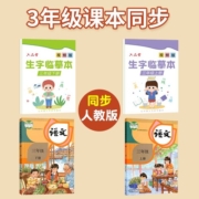 六品堂三年级字帖练字上册下册小学生专用语文同步练字帖每日一练临摹人教版教材儿童正楷钢笔书写硬笔书法练习写字生字
