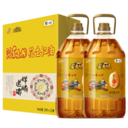 家香味 沂蒙土榨 花生仁油3L*2 高端礼盒 甄选套装 中粮福临门出品