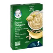 Gerber 嘉宝 有机全谷物燕麦小麦香蕉味米粉 208g*2盒