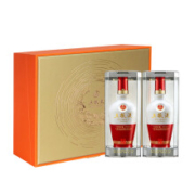 京东百亿补贴：WULIANGYE 五粮液 1618 浓香型白酒 52度 500ml*2瓶 礼盒装