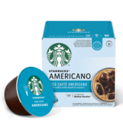 星巴克(Starbucks)多趣酷思胶囊咖啡12粒 冰美式黑咖啡大杯