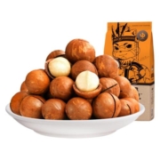 【三只松鼠_手剥夏威夷果36gx10袋】坚果零食孕妇健康干果食品