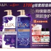 LUX 力士 身体护理套装（幽莲魅肤750ml+如梦悠香750ml+赠 沐浴乳补充装200g+旅行装100ml*2）