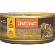 INSTINCT猫罐头百利高蛋白无谷鸡肉幼猫补充营养成年猫咪罐头 无谷鸡肉罐头156g 12罐