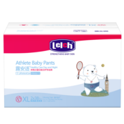 露安适（Lelch）体育之星拉拉裤XL76片(12-17kg)日用薄护适动 婴儿尿不湿 学走裤