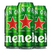 Heineken 喜力 经典 11.4ºP 黄啤  500ml*3听