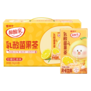 蒙牛酸酸乳乳酸菌果茶柠檬红茶味利乐包250g×24 清爽畅饮