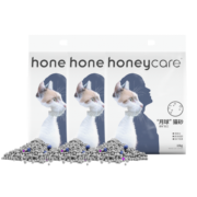 HONEYCARE好命天生膨润土猫砂10kg 4包