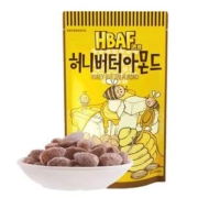 韩国进口 汤姆农场 蜂蜜黄油巴旦木杏仁干 80g*3袋